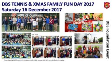 DBS Tennis and Xmas Family Fun Day 2017